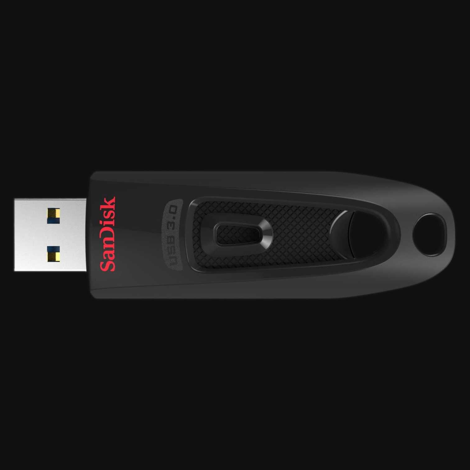 A USB flash drive